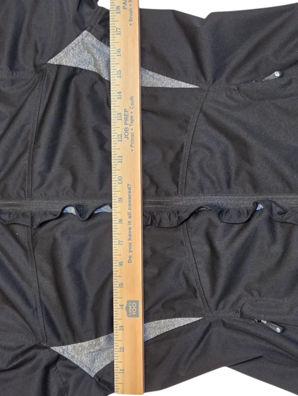 Road Runner Sports Ruffle Zip Running Jacket Black Reflective Athletic Medium - Picture 10 of 14